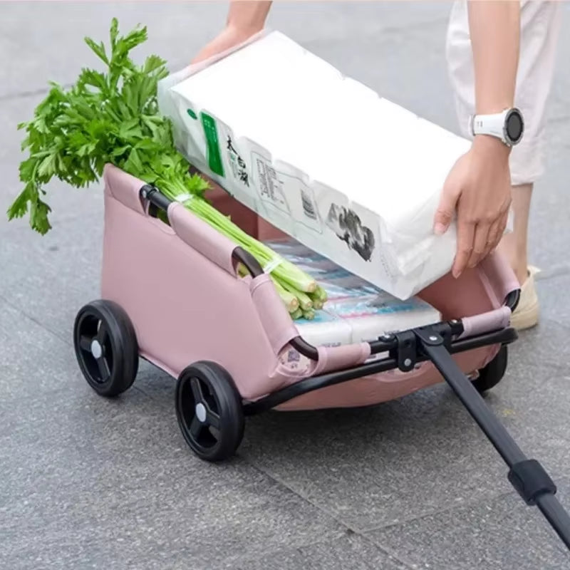 Foldable Pet Stroller ƒ?? Glide in Style, Stroll in Comfort