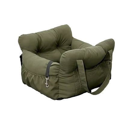 Travel Booster Car Seat ƒ?? Cozy, Secure, and Stylish for Every Pet Adventure!