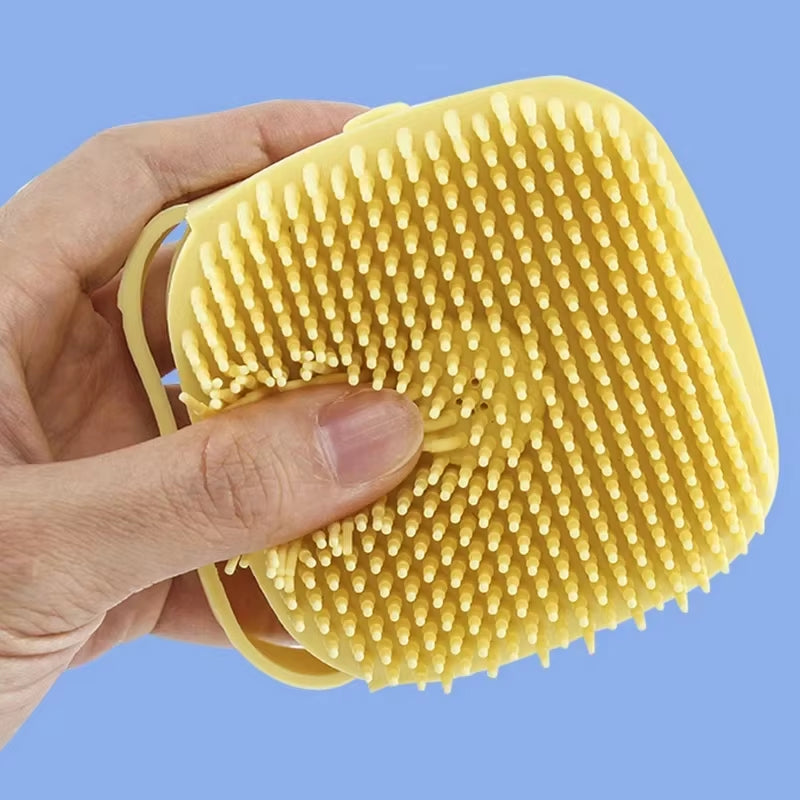 FurEase Spa Brush ƒ?? 2-in-1 Grooming & Bath Time Bliss for Dogs and Cats