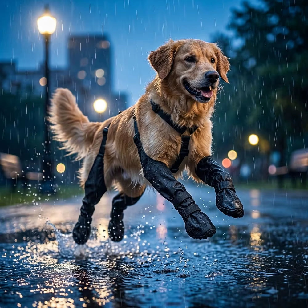 PawGuard Pro Dog Boots ƒ?? Waterproof, Non-Slip Protection for Every Step