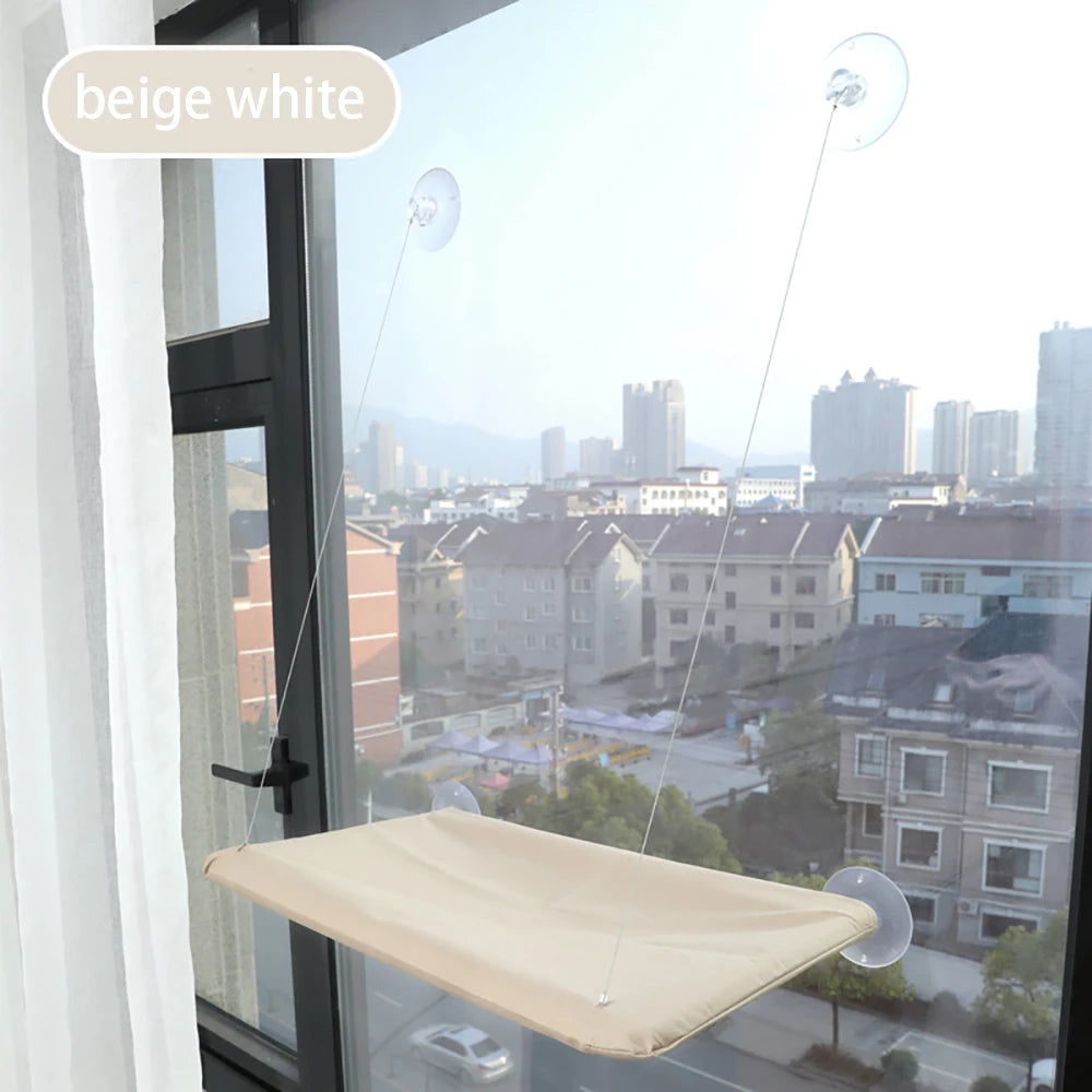SunBasker Window Hammock ƒ?? The Ultimate Sunny Seat for Cats Who Love to Lounge