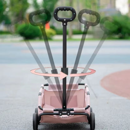 Foldable Pet Stroller ƒ?? Glide in Style, Stroll in Comfort