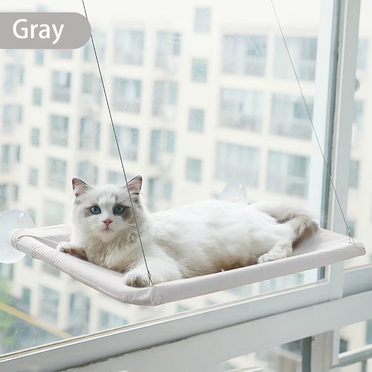 SunBasker Window Hammock ƒ?? The Ultimate Sunny Seat for Cats Who Love to Lounge