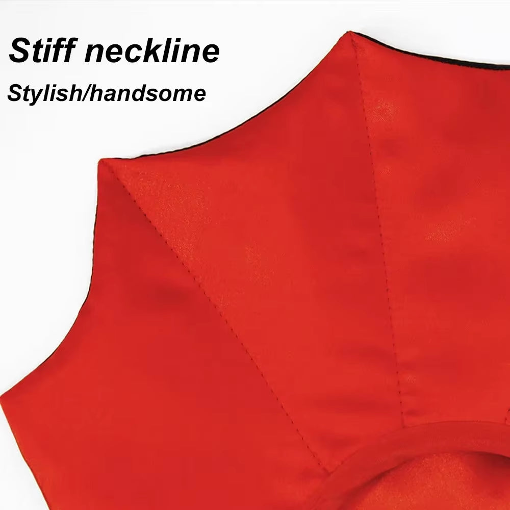 Pet Vampire Cape ƒ?? Hauntingly Cute Halloween Costume for Cats & Small Dogs