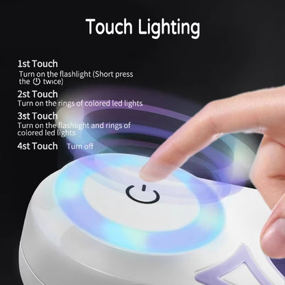GlowPaw LED FlexiLeash ƒ?? Light-Up Retractable Leash for Pets of All Sizes