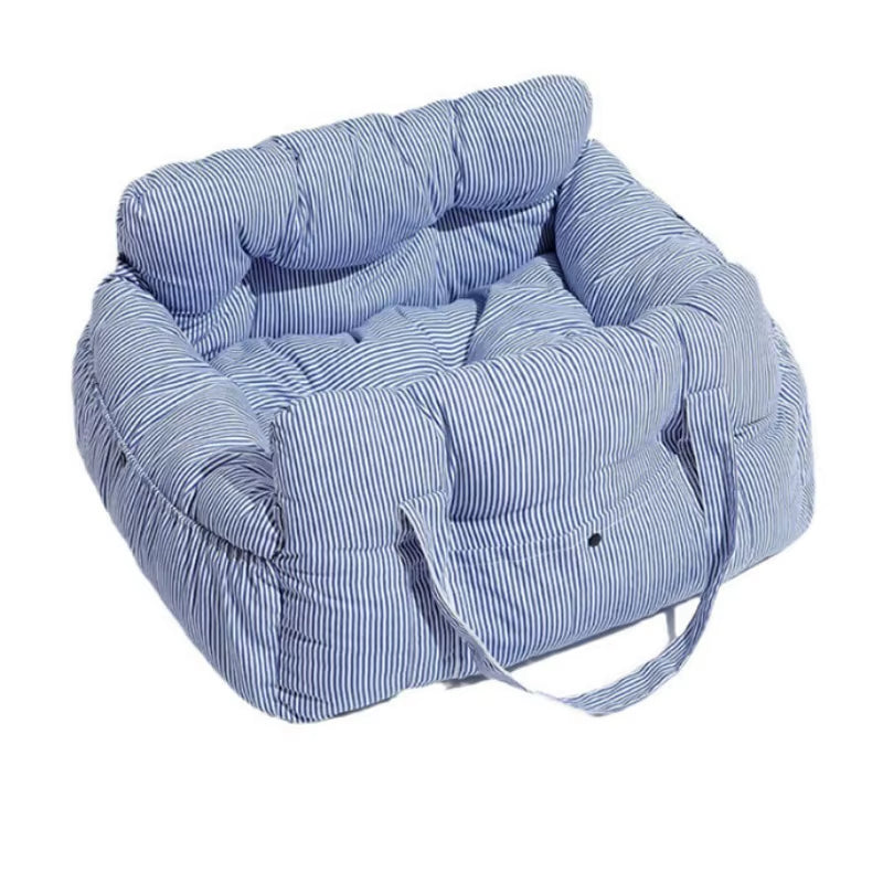 Travel Booster Car Seat ƒ?? Cozy, Secure, and Stylish for Every Pet Adventure!