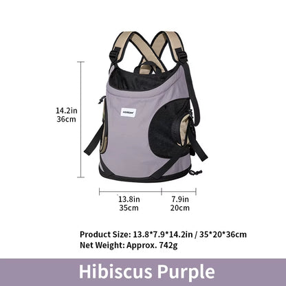 Pet Front Carry Chest Backpack ƒ?? Stylish, Secure & Super Comfortable for Outdoor Adventures