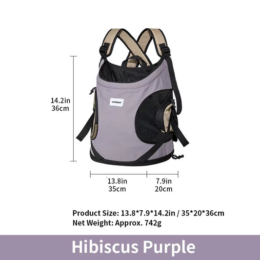 Pet Front Carry Chest Backpack ƒ?? Stylish, Secure & Super Comfortable for Outdoor Adventures