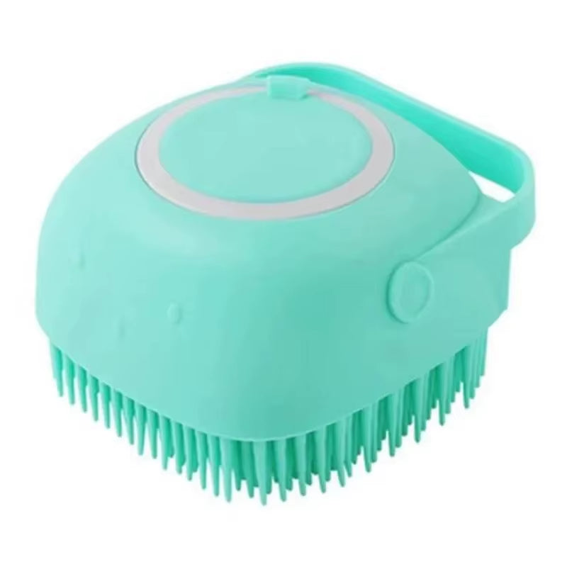 FurEase Spa Brush ƒ?? 2-in-1 Grooming & Bath Time Bliss for Dogs and Cats