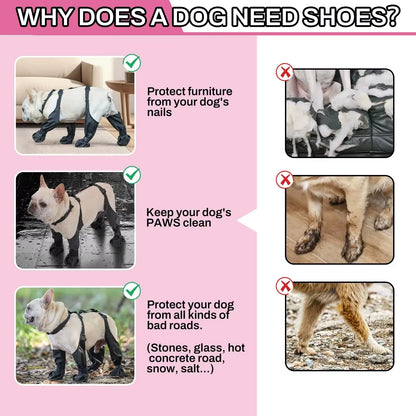 PawGuard Pro Dog Boots ƒ?? Waterproof, Non-Slip Protection for Every Step