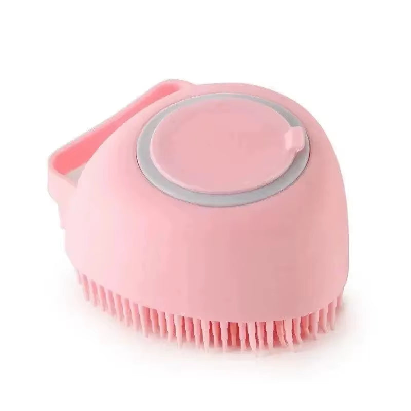 FurEase Spa Brush ƒ?? 2-in-1 Grooming & Bath Time Bliss for Dogs and Cats