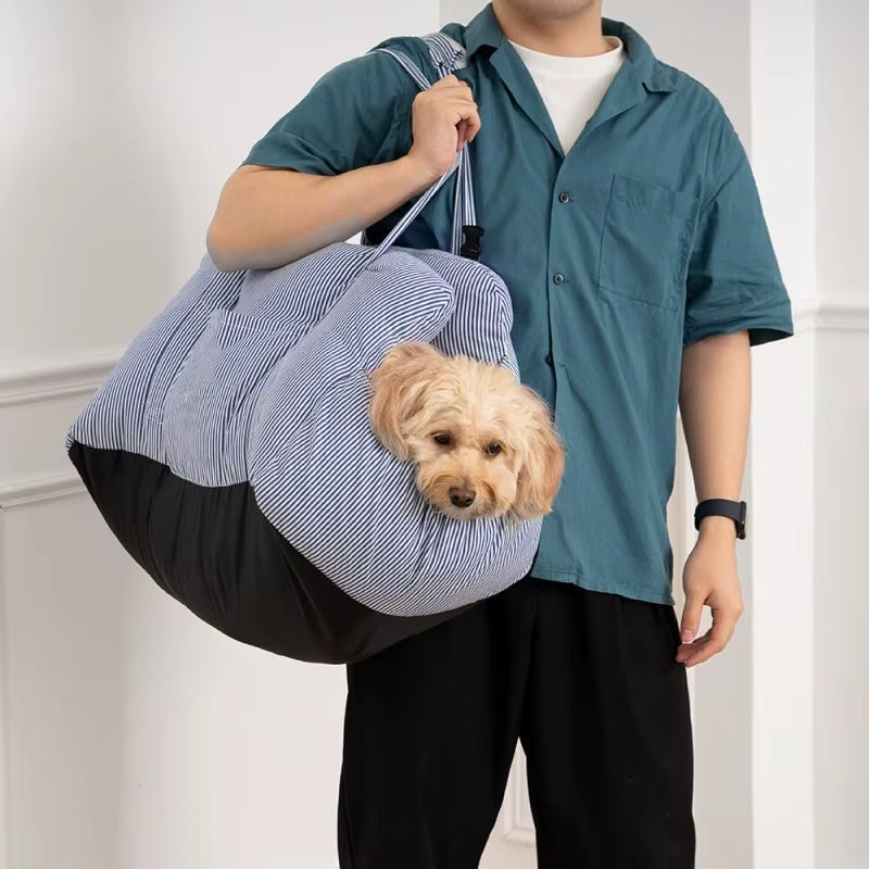Travel Booster Car Seat ƒ?? Cozy, Secure, and Stylish for Every Pet Adventure!