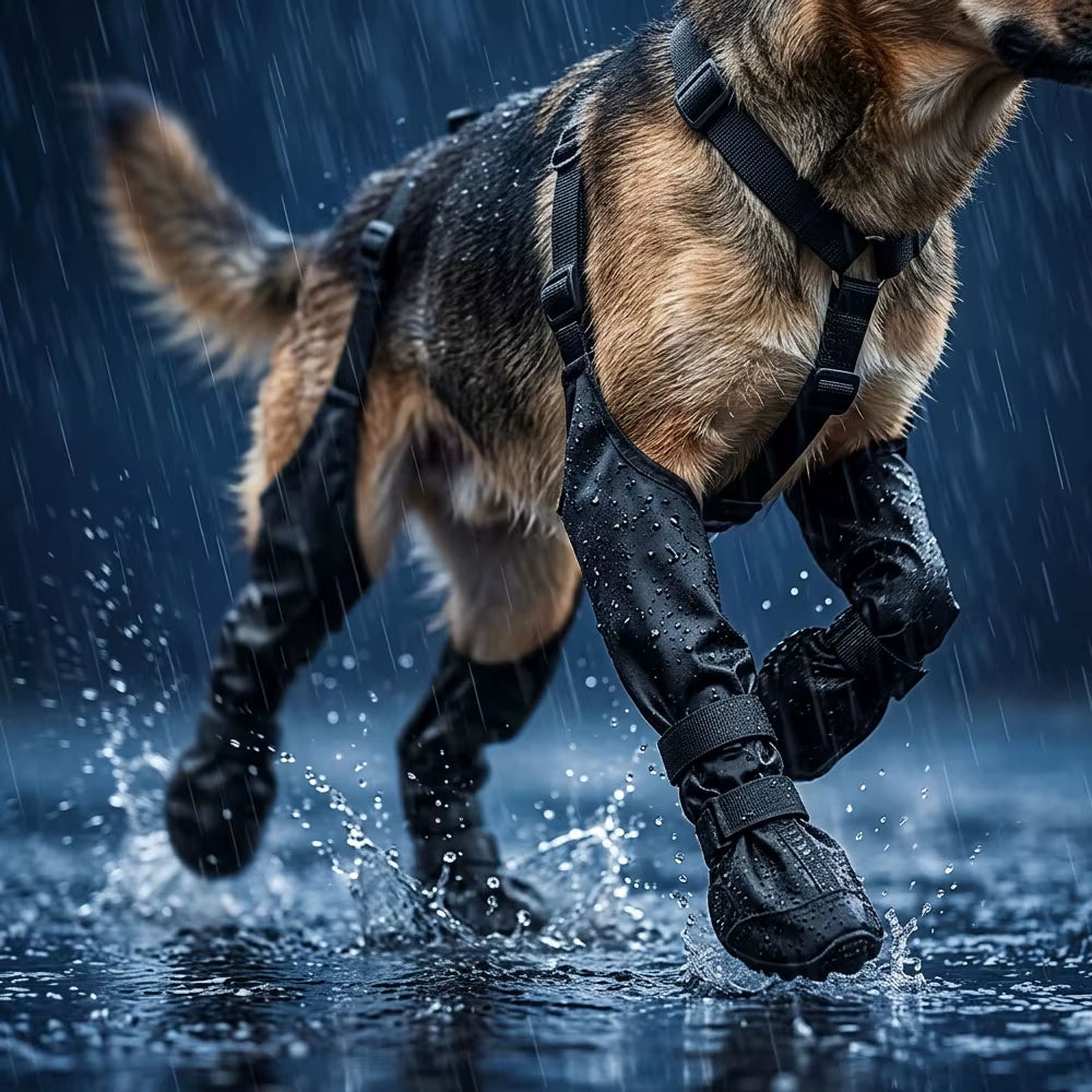 PawGuard Pro Dog Boots ƒ?? Waterproof, Non-Slip Protection for Every Step