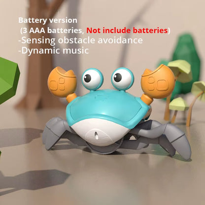 CrabbyDash Smart Escape Toy ƒ?? The Musical, Moving Pet Kids Canƒ??t Catch