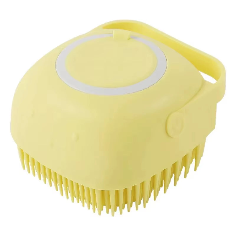 FurEase Spa Brush ƒ?? 2-in-1 Grooming & Bath Time Bliss for Dogs and Cats