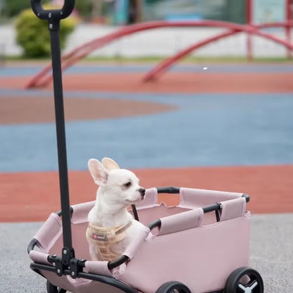 Foldable Pet Stroller ƒ?? Glide in Style, Stroll in Comfort