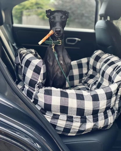 Travel Booster Car Seat ƒ?? Cozy, Secure, and Stylish for Every Pet Adventure!