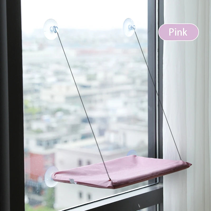 SunBasker Window Hammock ƒ?? The Ultimate Sunny Seat for Cats Who Love to Lounge