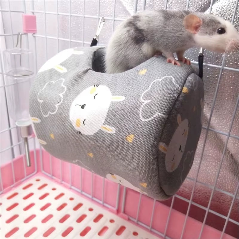 Hammock Bed for Small Pets ƒ?? Cozy, Hanging Comfort for Hamsters, Rats & Guinea Pigs