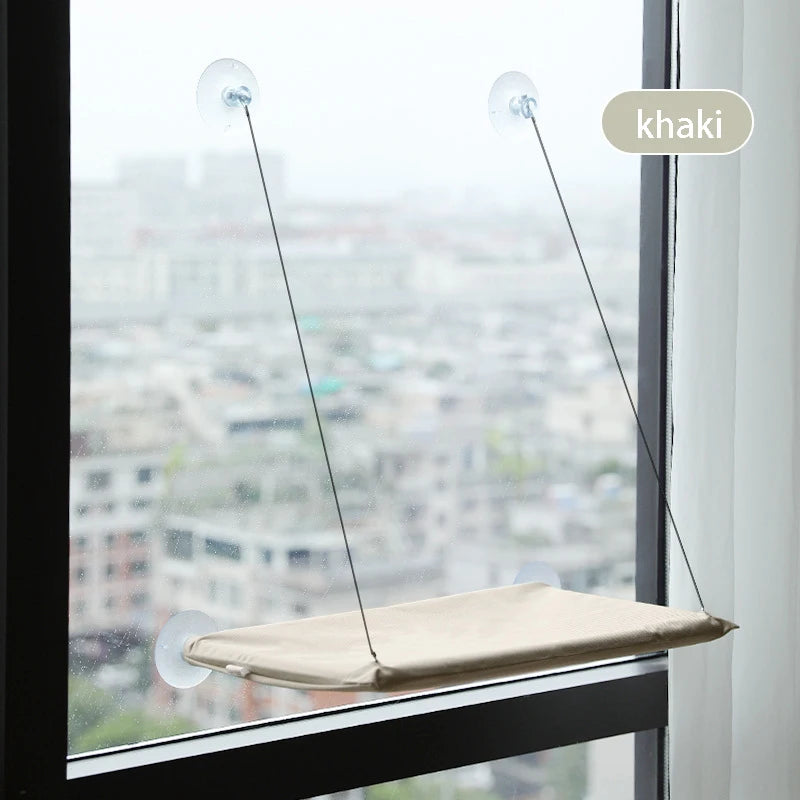 SunBasker Window Hammock ƒ?? The Ultimate Sunny Seat for Cats Who Love to Lounge