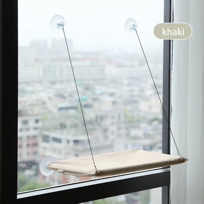 SunBasker Window Hammock ƒ?? The Ultimate Sunny Seat for Cats Who Love to Lounge